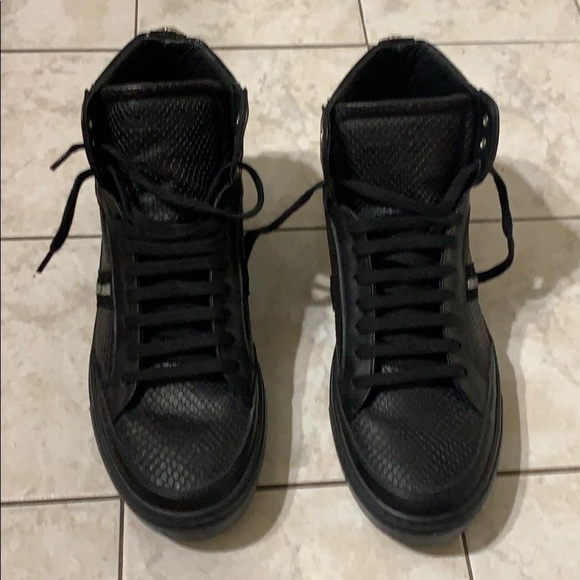 Roberto Cavalli snake detail sneakers 11
